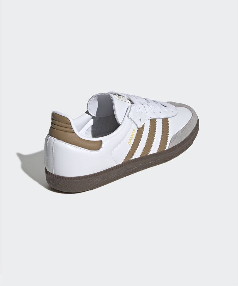 JH8796 adidas Originals Samba OG Cloud White Brown Desert Clear Granite (Men's)