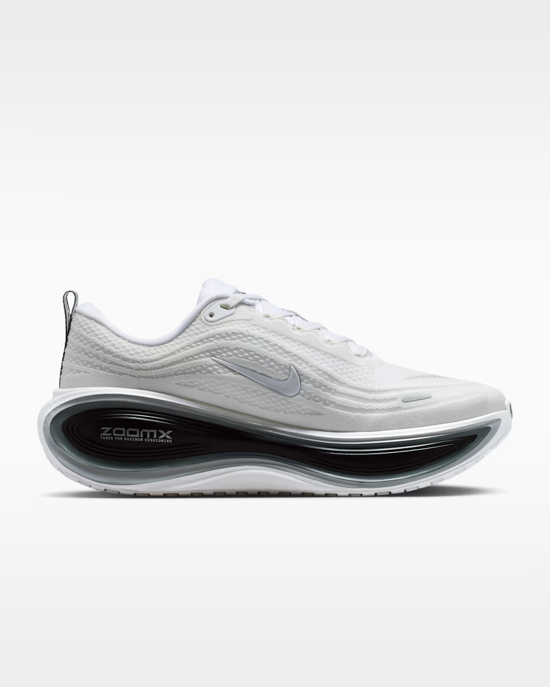 II7181-102 Nike Vomero Plus White Black (Men's)