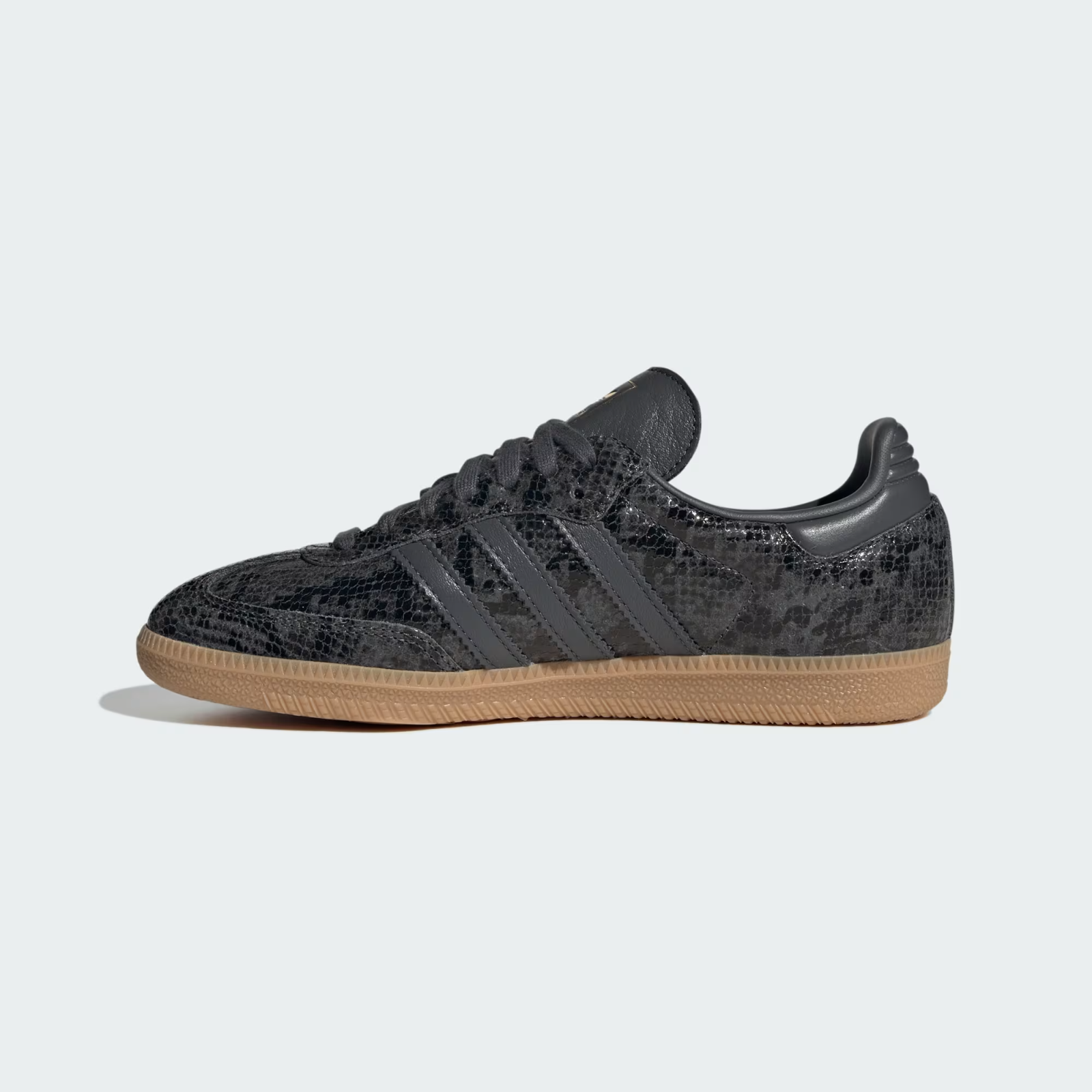JQ3532 adidas Originals Samba OG Snakeskin Core Black Grey Six Gum (Men's)
