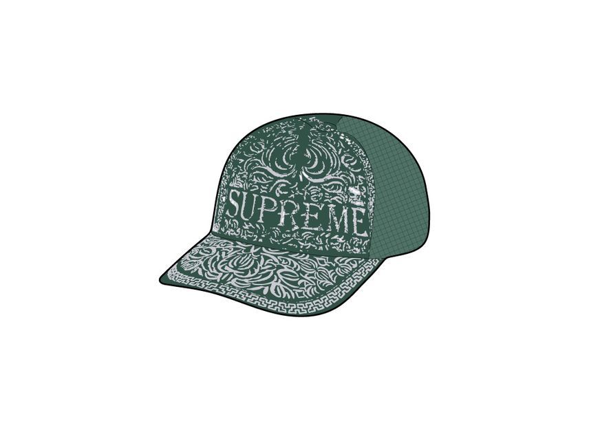 Supreme Vaquero Mesh Back 5-Panel Green