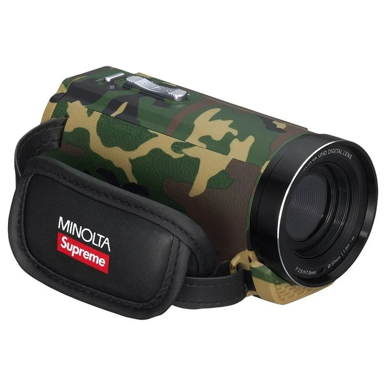 Supreme x Minolta MN4K300WP Waterproof Camcorder Woodland Camo