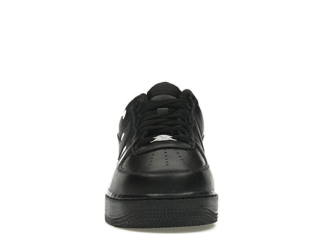 IB9949-001 BLACK COMME des GARÃONS Ã Nike Air Force 1 Low Retro Black (Men's)