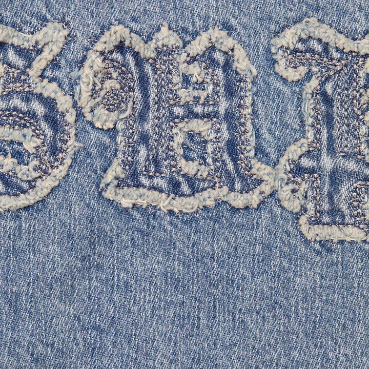 Supreme Applique Denim Shirt Indigo