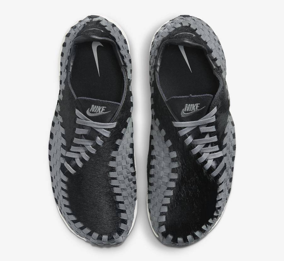 FB1959-001 Nike Air Footscape Woven Black and Smoke Grey (Women's)