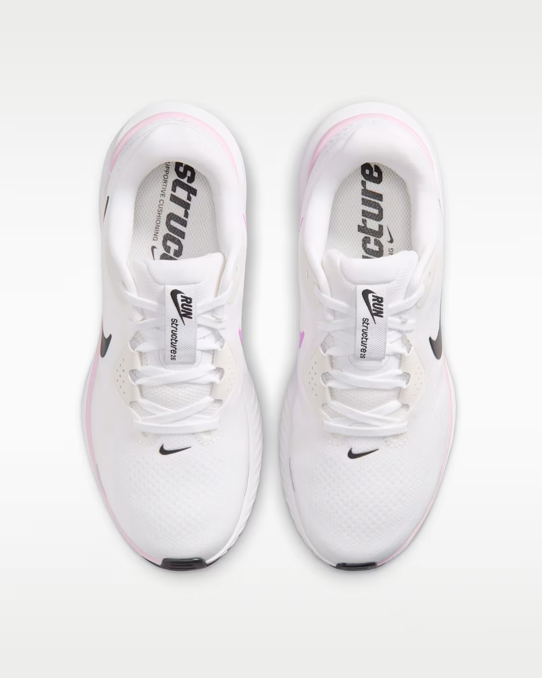 HJ1101-107 Nike Structure 26 "White/Bleached Lilac" (Women's)