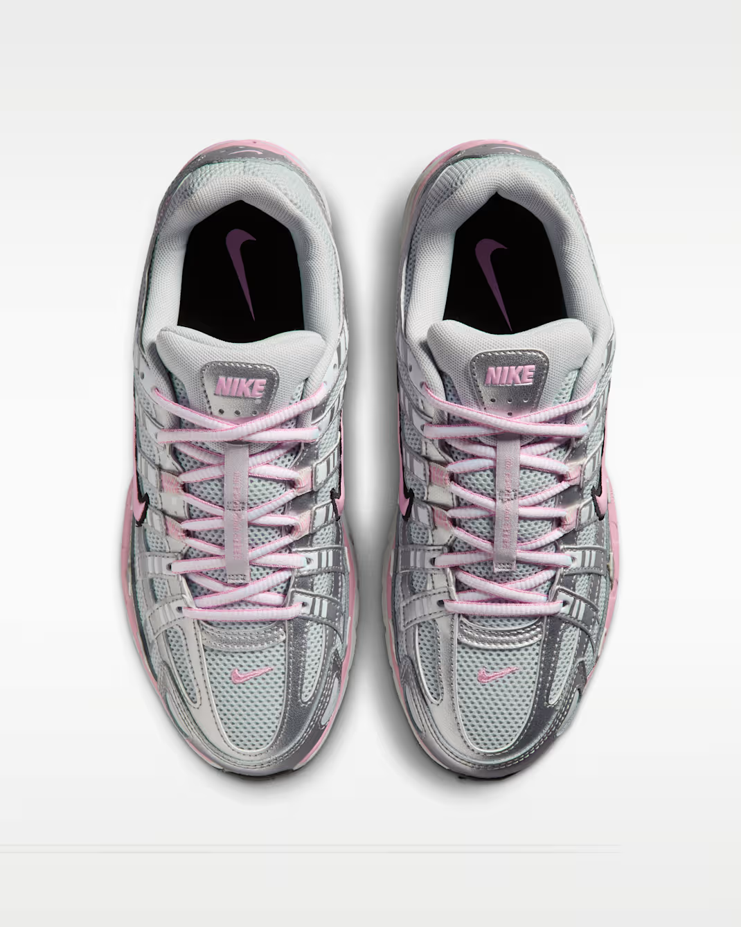 BV1021-020 Nike P-6000 "Pure Platinum/Metallic Silver" (Women's)