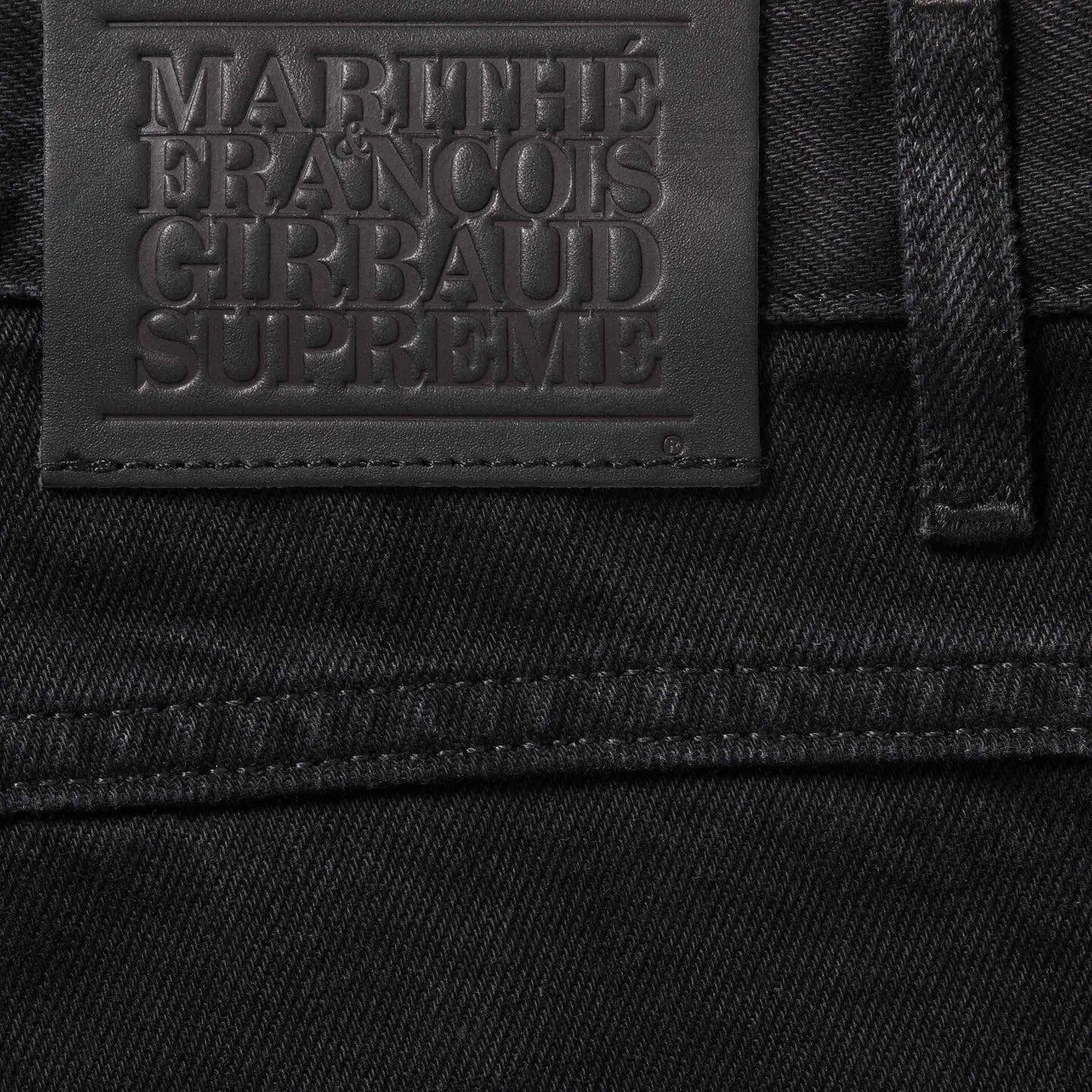 Supreme Marithe Francois Girbaud X-Seam Baggy Denim Short Black