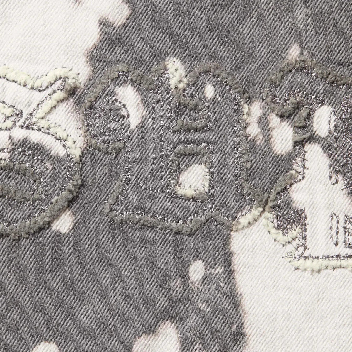 Supreme Hooded Denim Shirt Bleached
