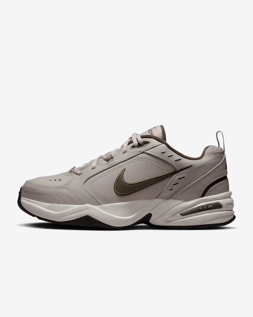 415445-200 Nike Air Monarch IV Workout Shoes Moon Particle Black (Men's)
