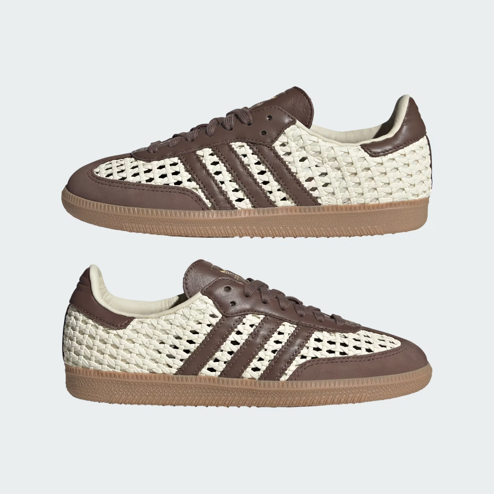 IH9373 adidas Samba OG Off White Brown (Women's)