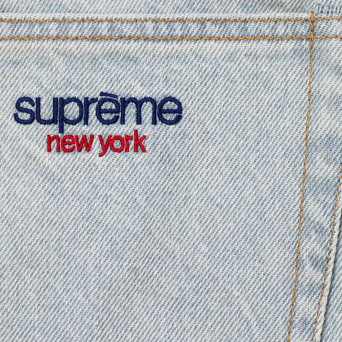 Supreme Baggy Jean (26SS) Light Washed Indigo