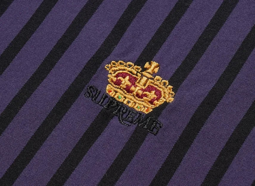 Supreme Stripe Shirt "Purple"