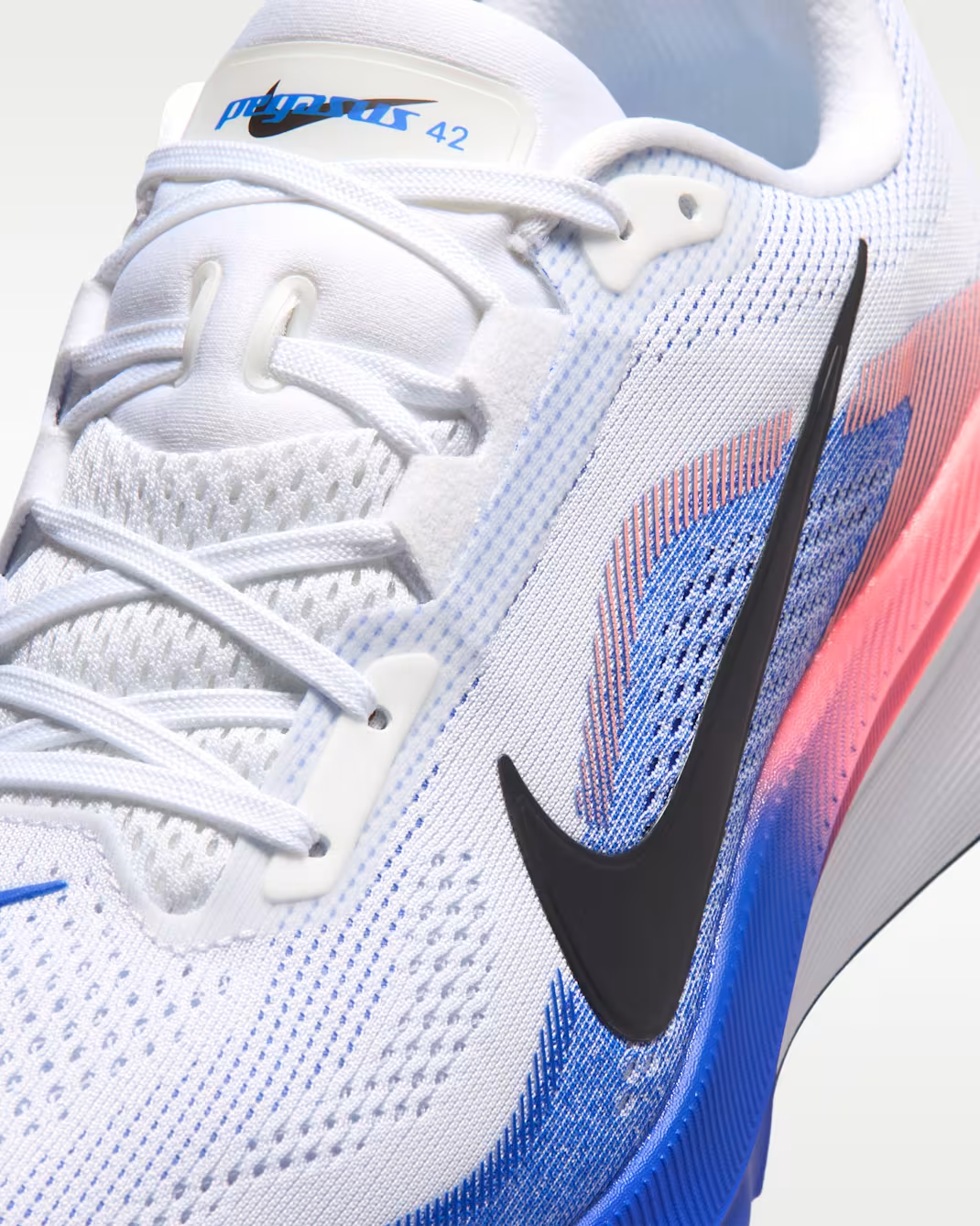 IB1873-105 Nike Pegasus 42 "White/Racer Blue" (Men's)