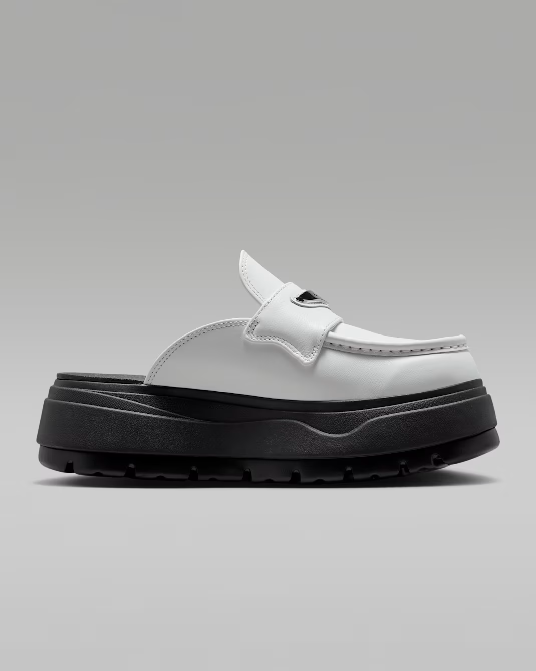 HJ4292-100 Nike Air Jordan Mule Summit White Black Metallic Silver (Women's)