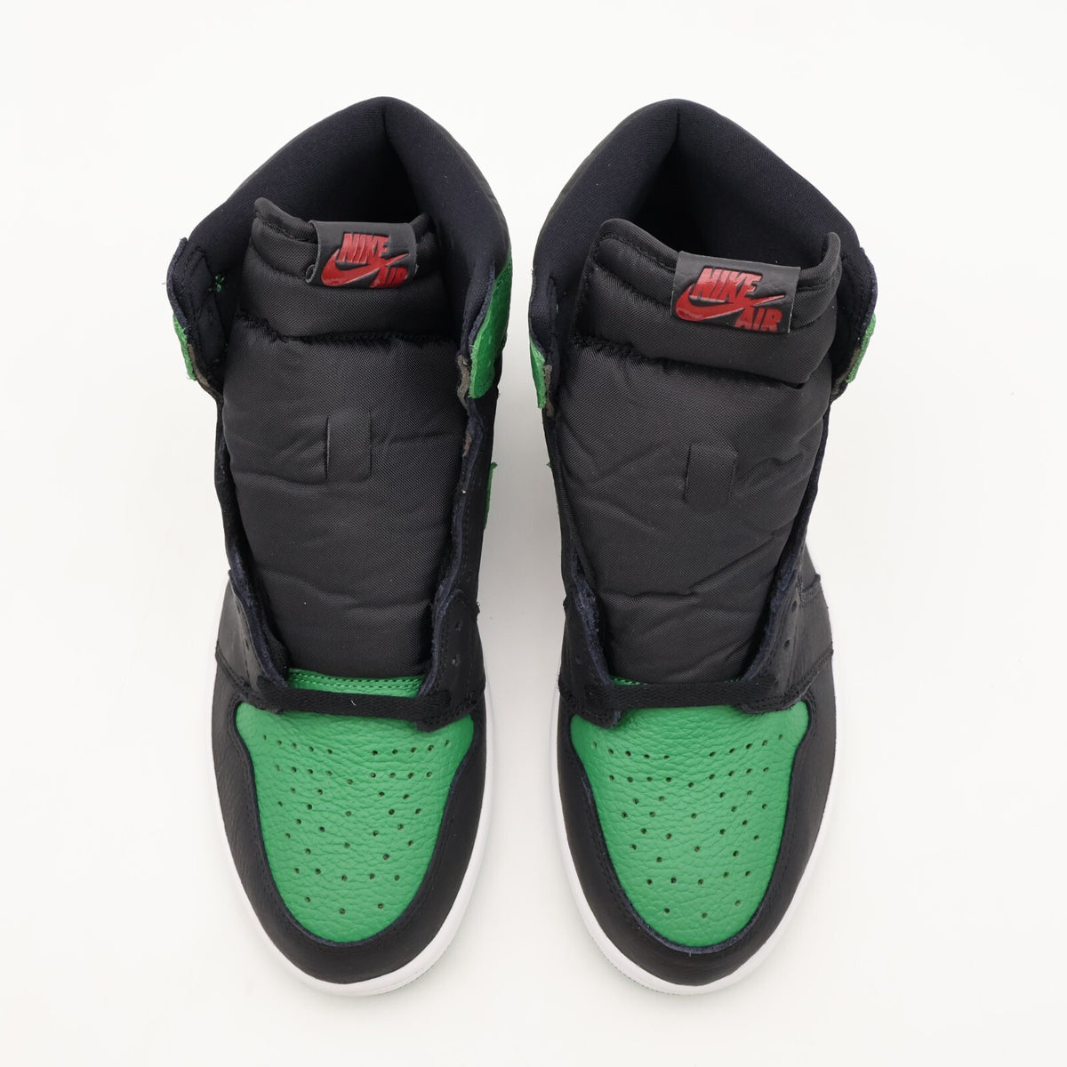 555088-030 Nike Air Jordan 1 Retro High OG Pine Green White Black Gym Red(Men's)