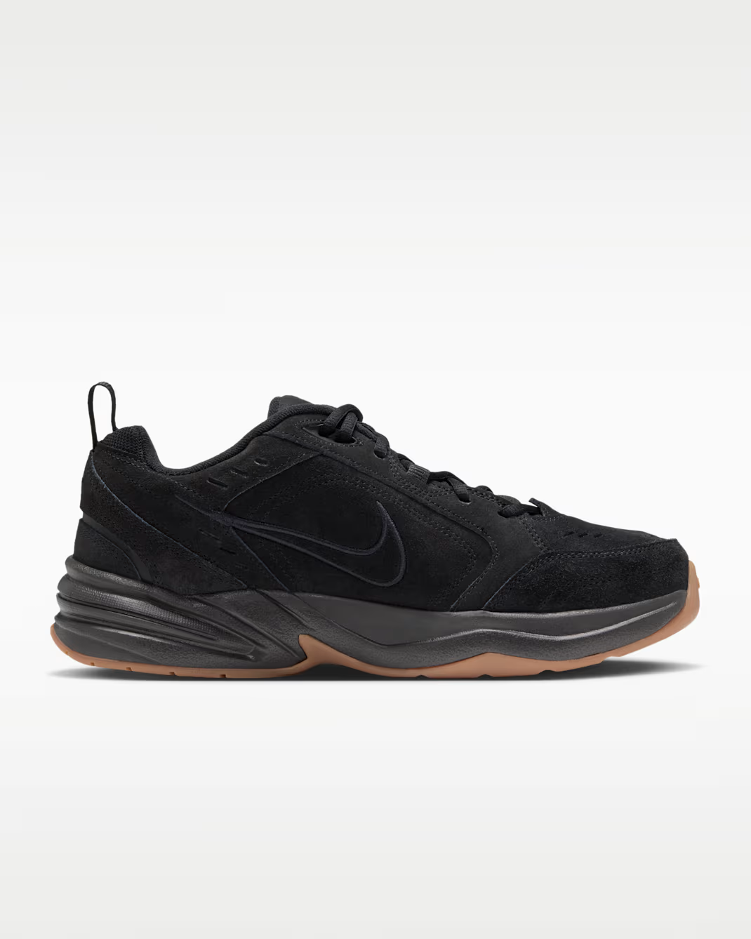 IB2281-001 Nike Air Monarch Suede Pack "Black" (Men's)