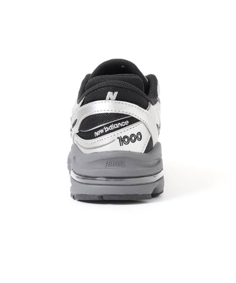 M1000EGR New Balance 1000 Black Silver Metallic (Men's)
