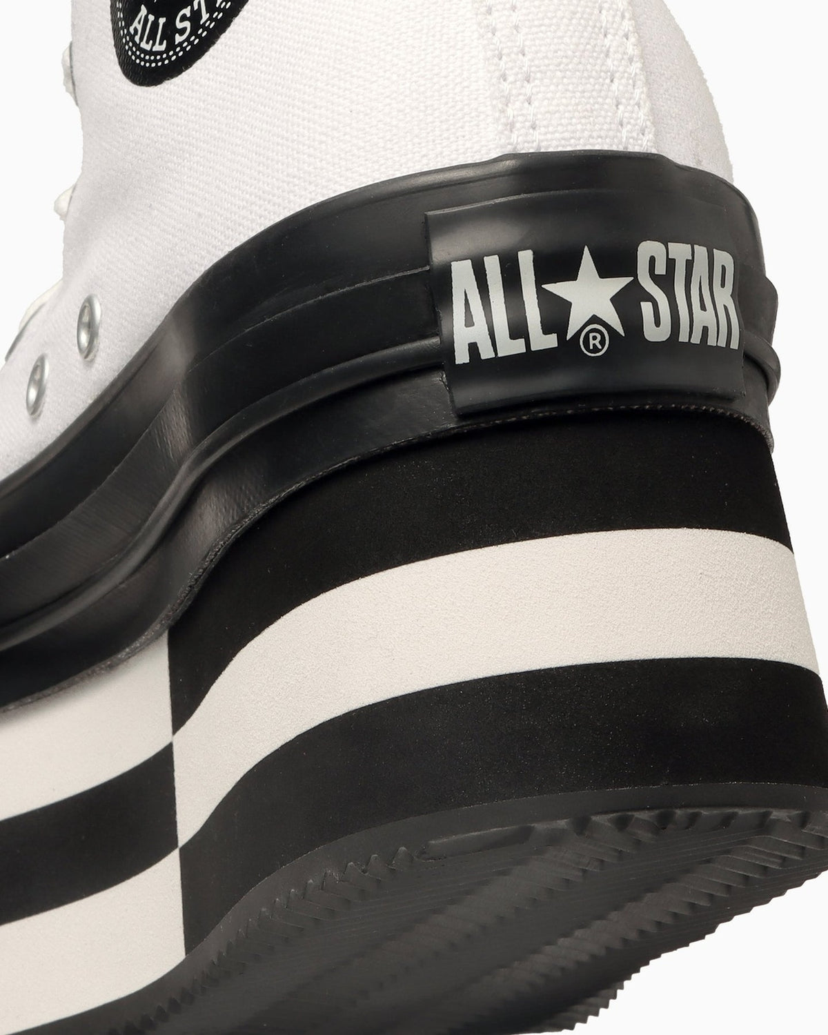 31312750 Converse All Star Chunkyblock Hi White Black (Women's)