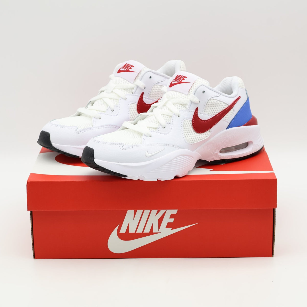CJ1670-100 Nike Air Max Fusion White Pacific Blue Gym Red (Men's)