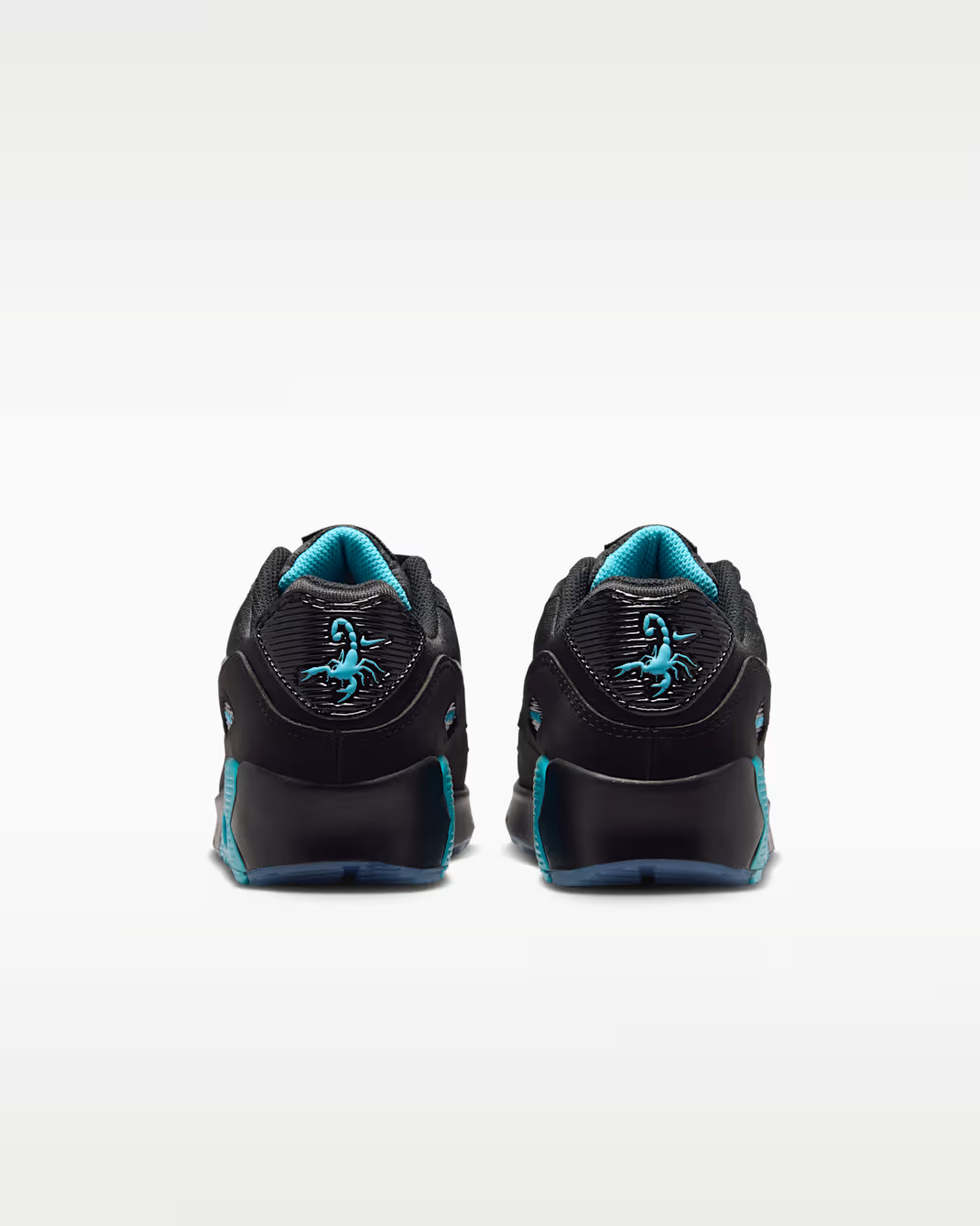 IQ9438-001 Nike Air Max 90 PRM "Black/Gamma Blue" (Men's)