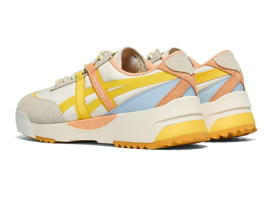 1183A604-101 Onitsuka Tiger Delegation EX Cream/Vibrant Yellow (Men's)