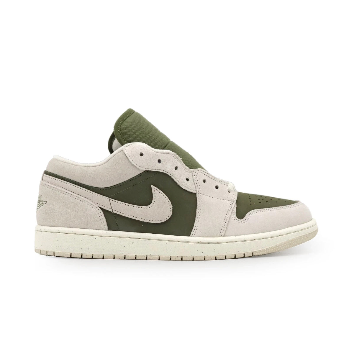 HV4089-201 Nike Air Jordan 1 Low SE Medium Olive (Men's)