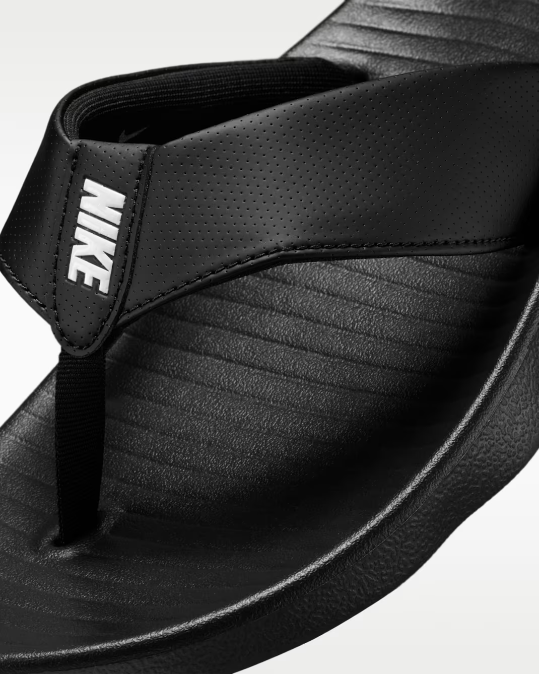 IH2380-001 Nike Marina Slide Black White (Men's)