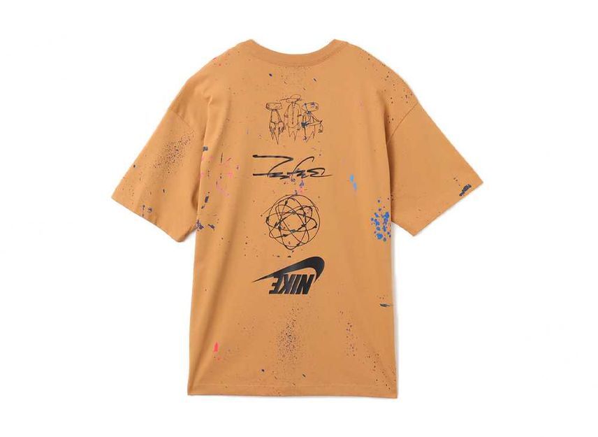 Nike Futura Oversized Short-Sleeve T-Shirt Flax