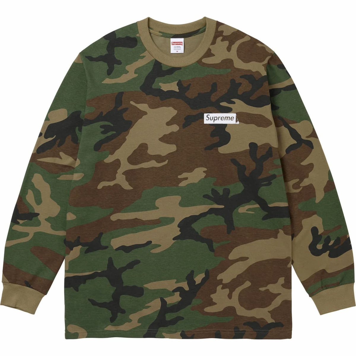 Supreme You Still S**k L/S Tee Woodland Camo