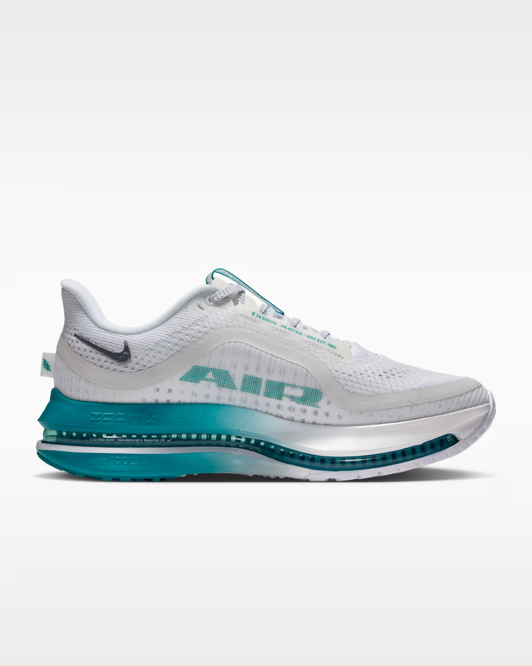 HQ2593-115 Nike Pegasus Premium "White/Blue" (Women's)