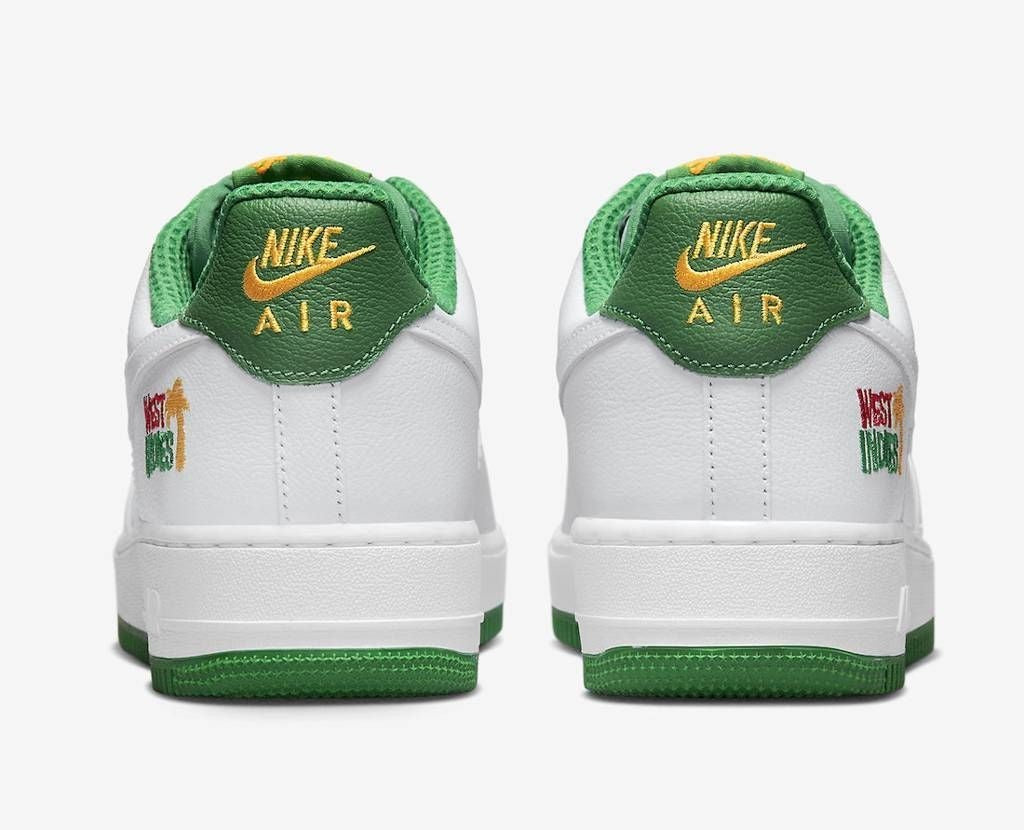 DX1156-100 Nike Air Force 1 Low West Indies "White/Classic Green" (Men's)
