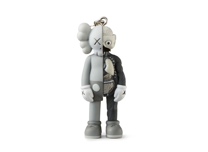 KAWS COMPANION (FLAYED) KEYHOLDER Grey