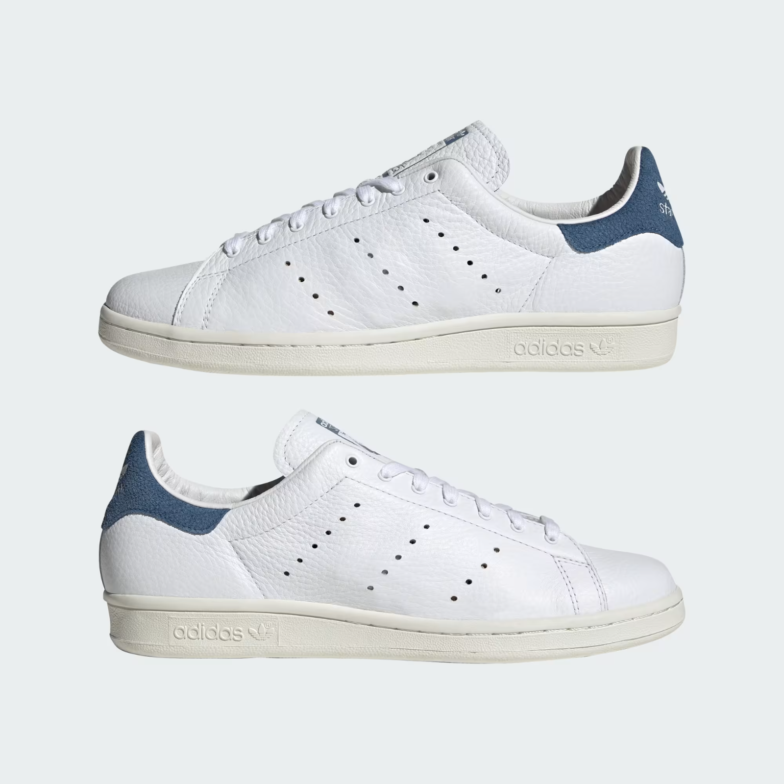 KZ6938 Adidas Stan Smith 80s "Cloud White/Focus Blue" (Men's)