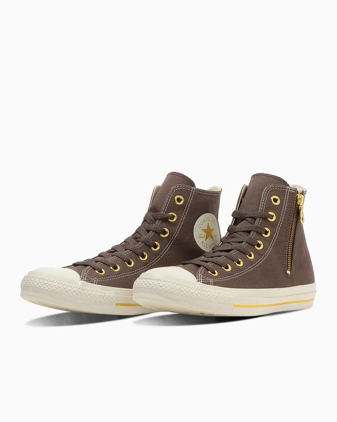 31316631 Converse All Star Goldstripe Z Hi Dark Brown (Men's)