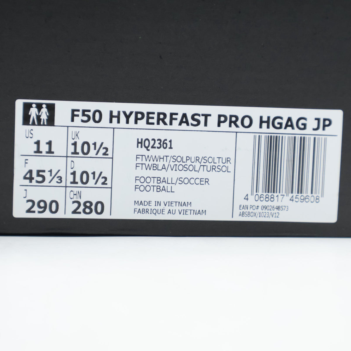 HQ2361 adidas F50 Hyperfast Pro HG/AG JP (Men's)