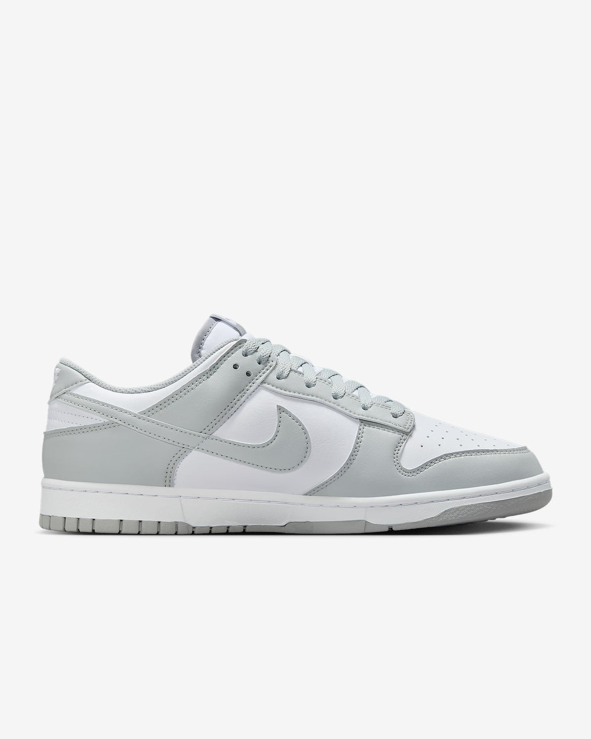 HF5441-105 Nike Dunk Low Retro White White Light Smoke Grey (Men's)