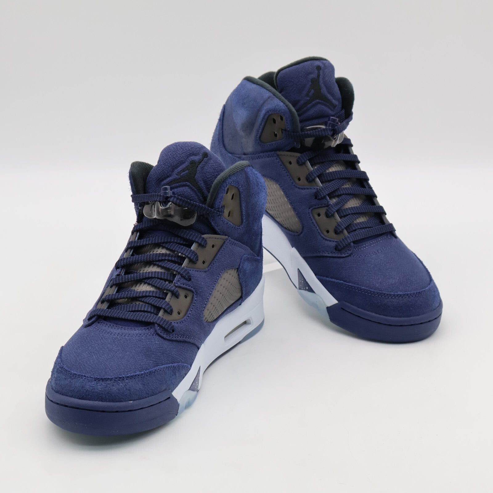 FD6812-400 Nike Air Jordan 5 Retro SE Midnight Navy Blue Georgetown Grey (Men's)