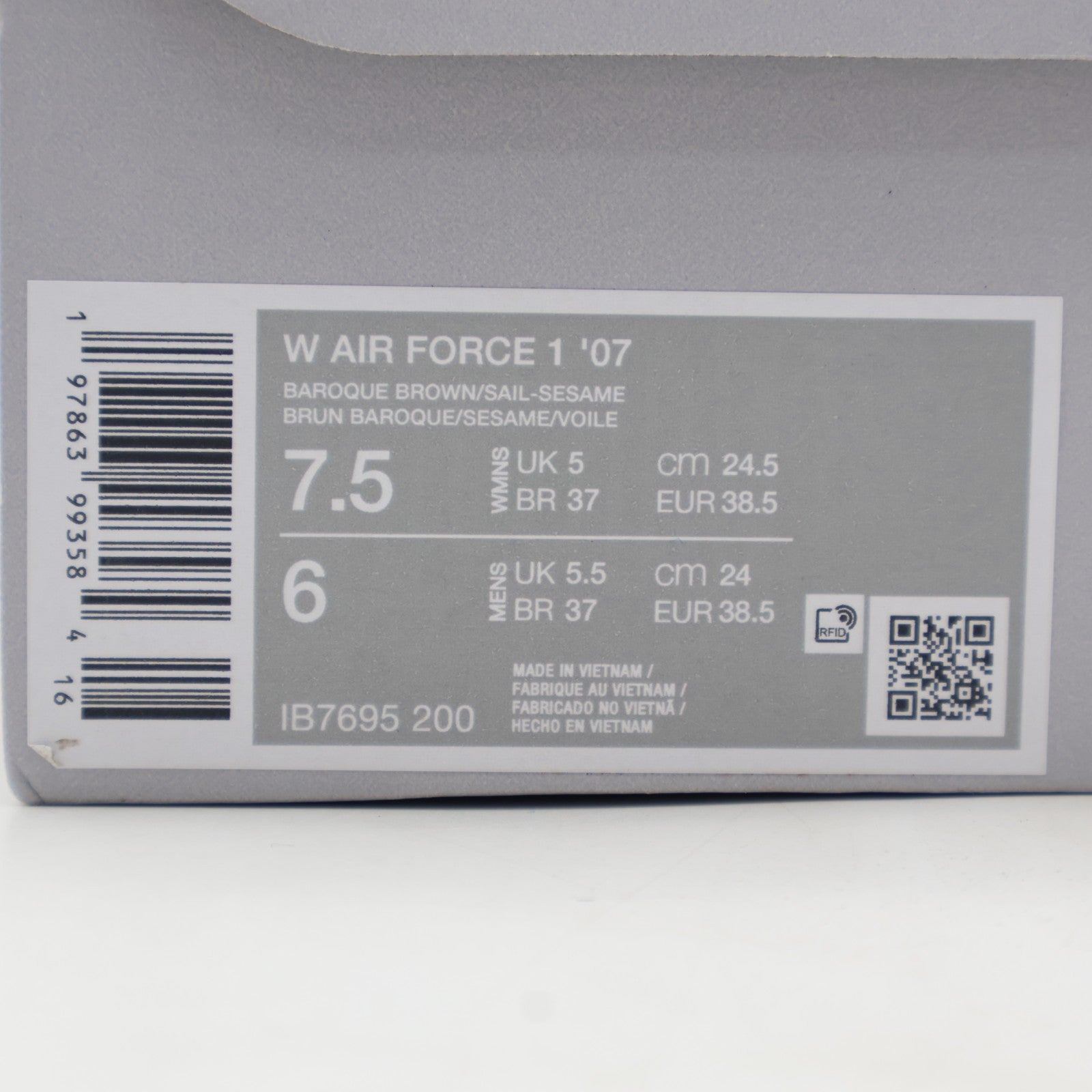 IB7695-200 Nike Air Force 1 Low Leopard (Women's)
