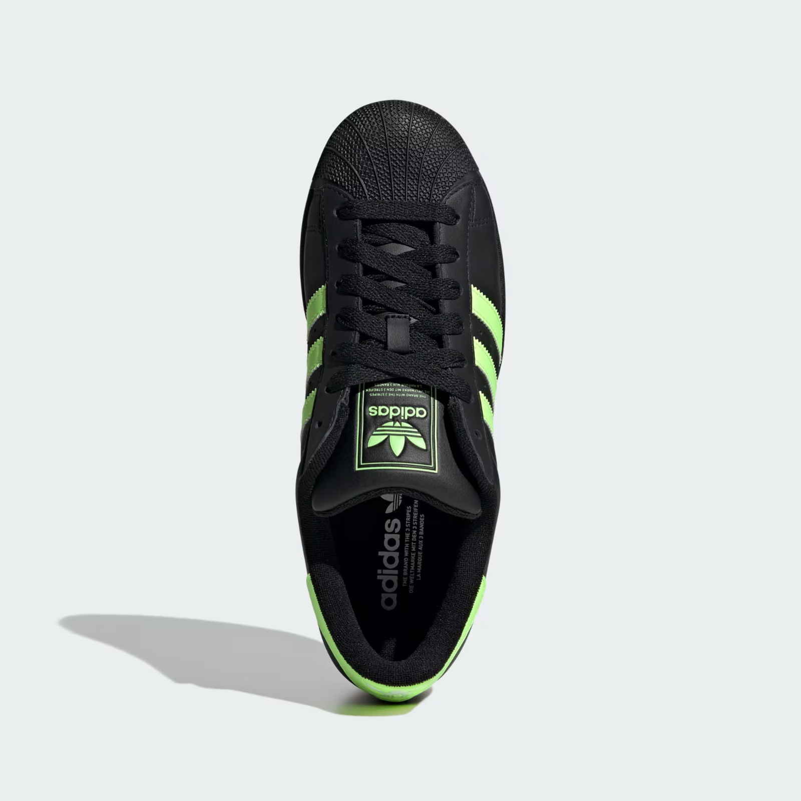 JQ3175 adidas Originals Superstar 2 Core Black Signal Green Cloud White (Men's)