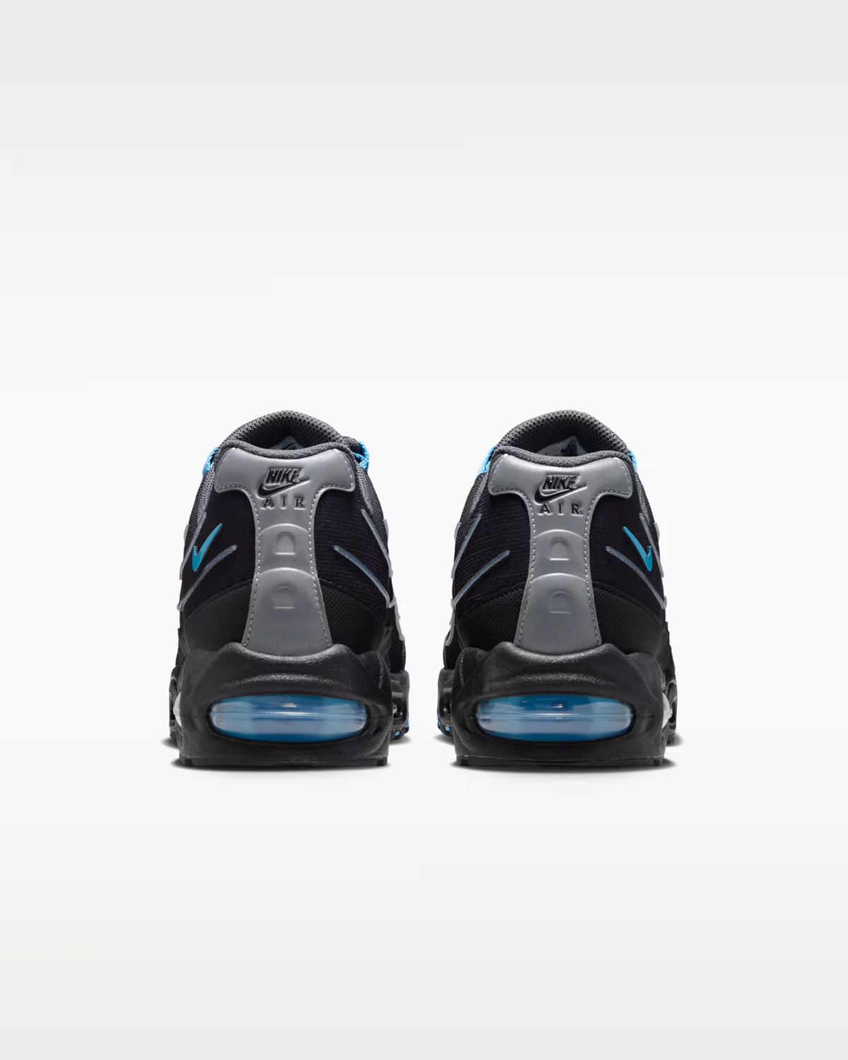 IH7853-002 Nike Air Max 95 Big Bubble Tech "Black/University Blue" (Men's)