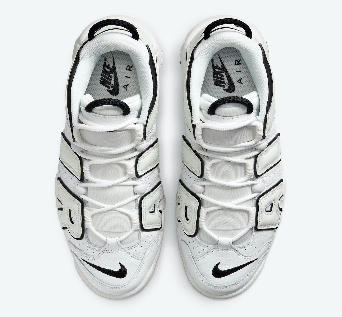 DO6718-100 Nike Air More Uptempo "White/Black" (Women's)