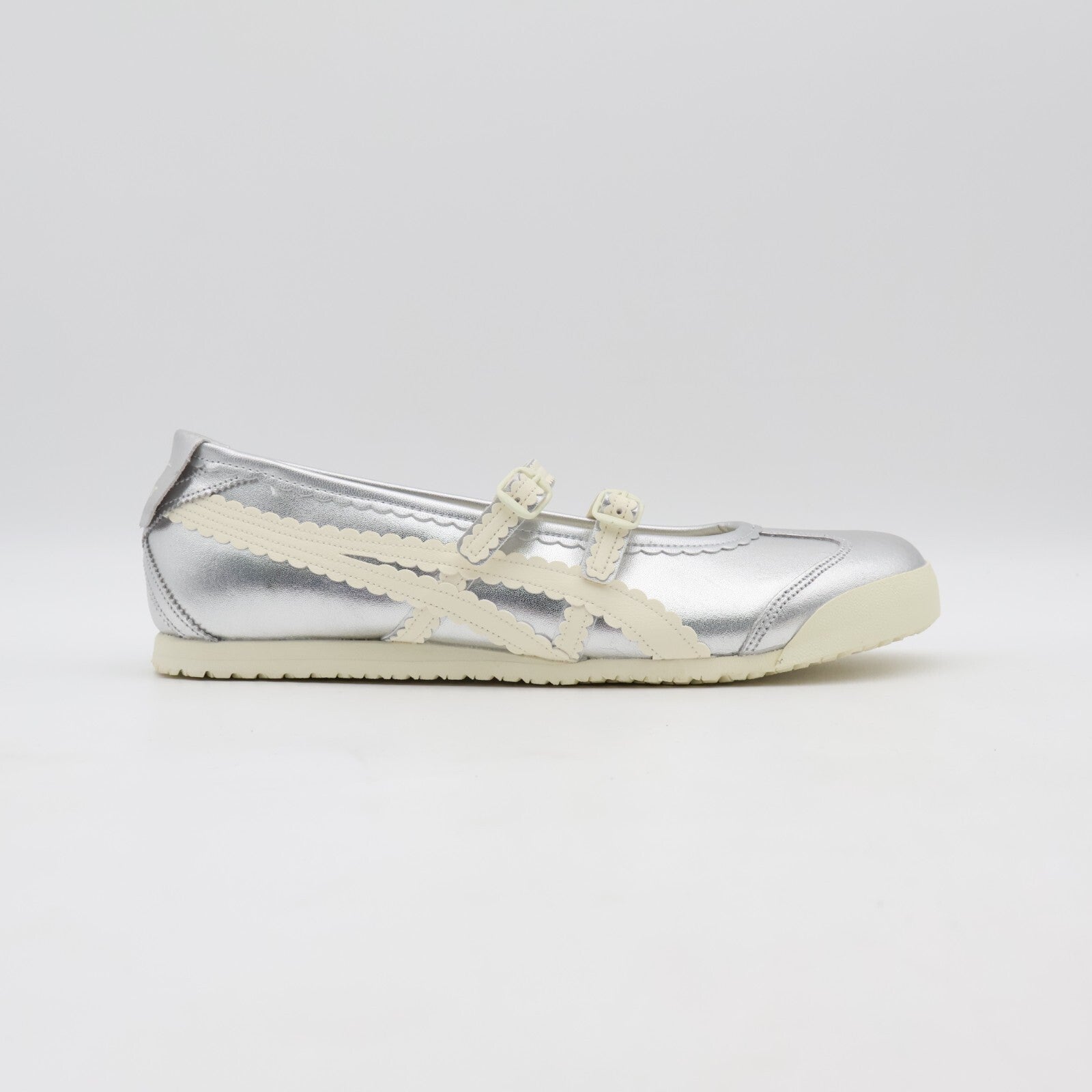 1182A660-020 Onitsuka Tiger Women's Mexico 66 TGRS Silver Cream (Women's)