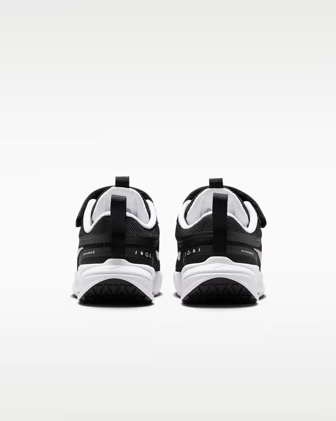 IO2336-002 Nike PS Star Runner Utility "Black/White"