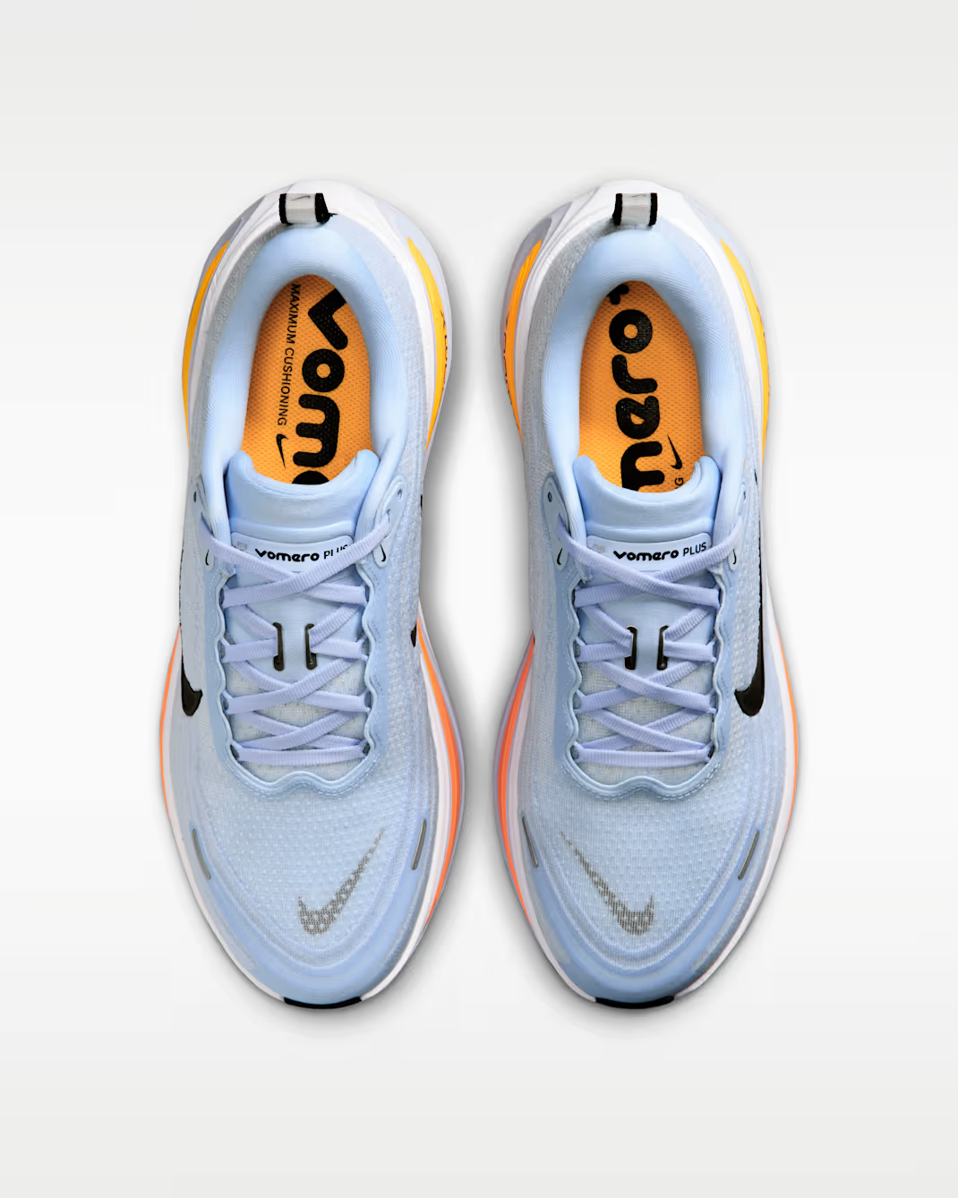 HV8150-404 Nike Vomero Plus "Hydrogen Blue/Total Orange" (Men's)
