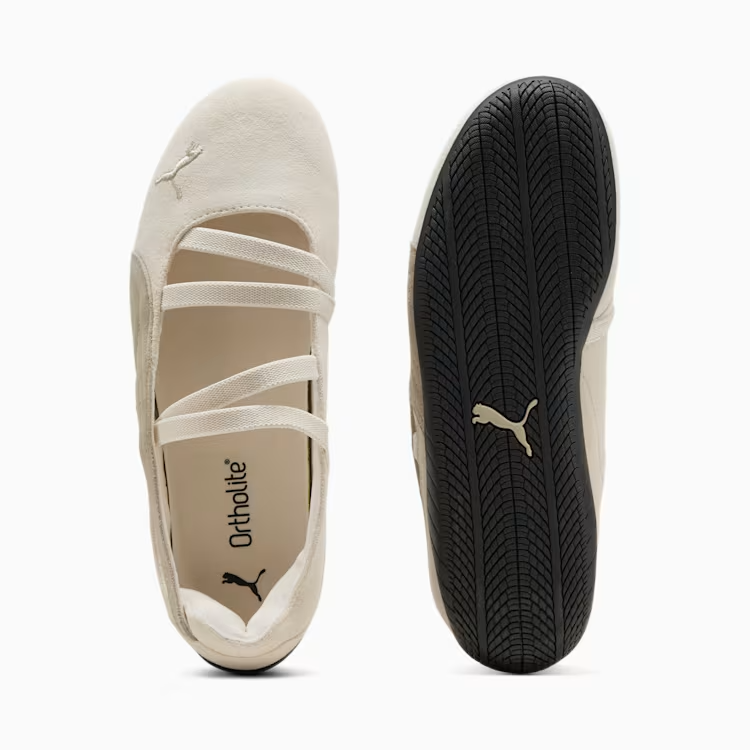 401287-08 Puma Speedcat Ballet SD Alpine Snow Puma Black (Women's)