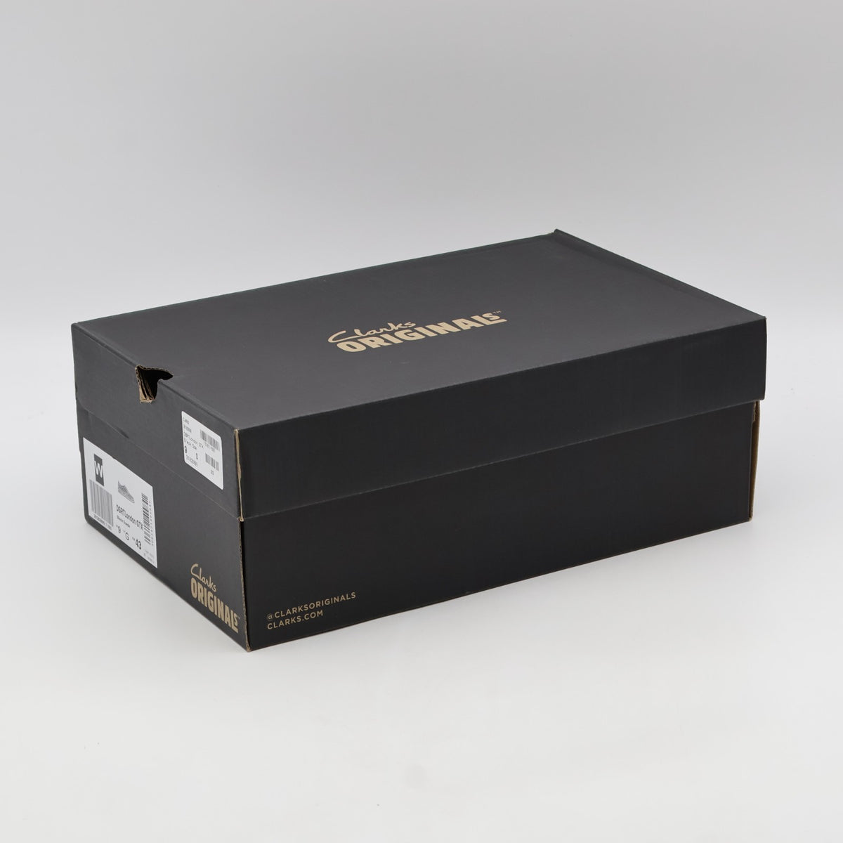 26182699 Clarks Desert London GORE-TEX Black Suede (Men's)