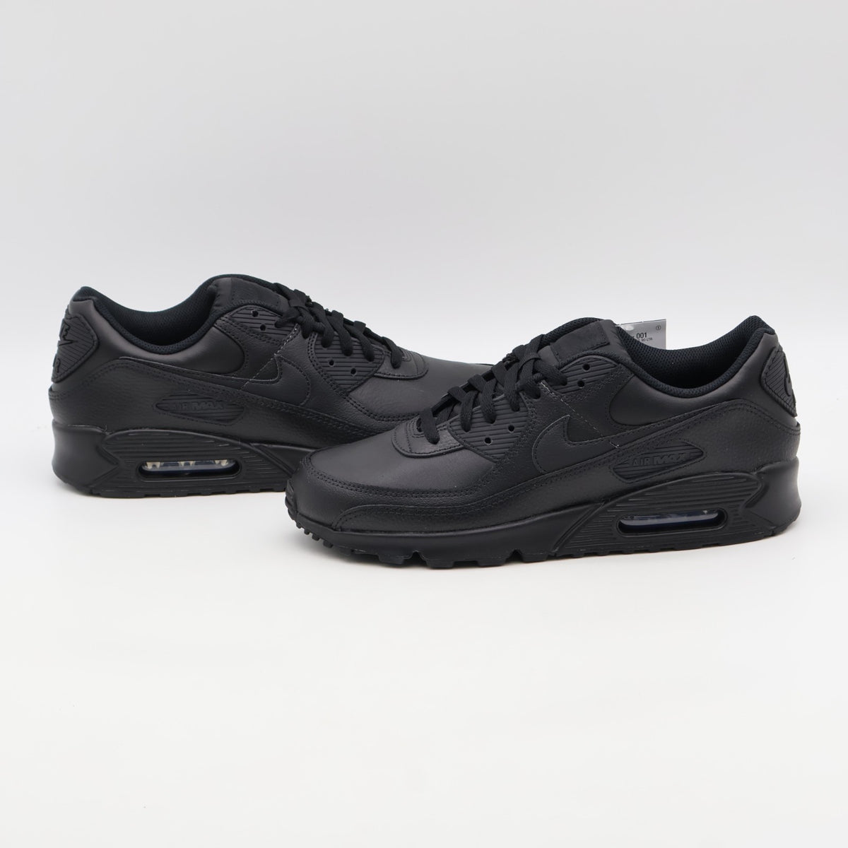 CZ5594-001 Nike Air Max 90 Leather "Triple Black" (Men's)