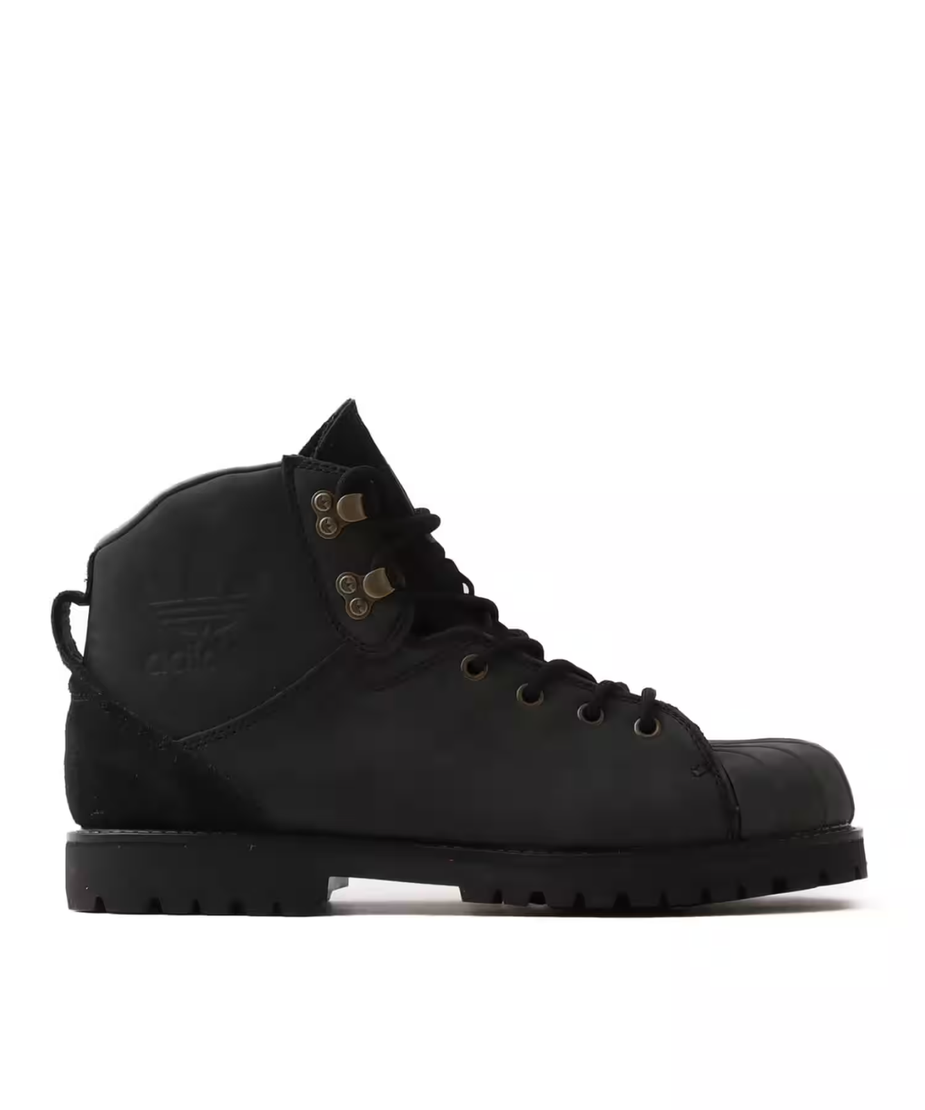 JQ3172 adidas SUPERSTAR BOOT CBLACK CBLACK GREFIV (Men's)
