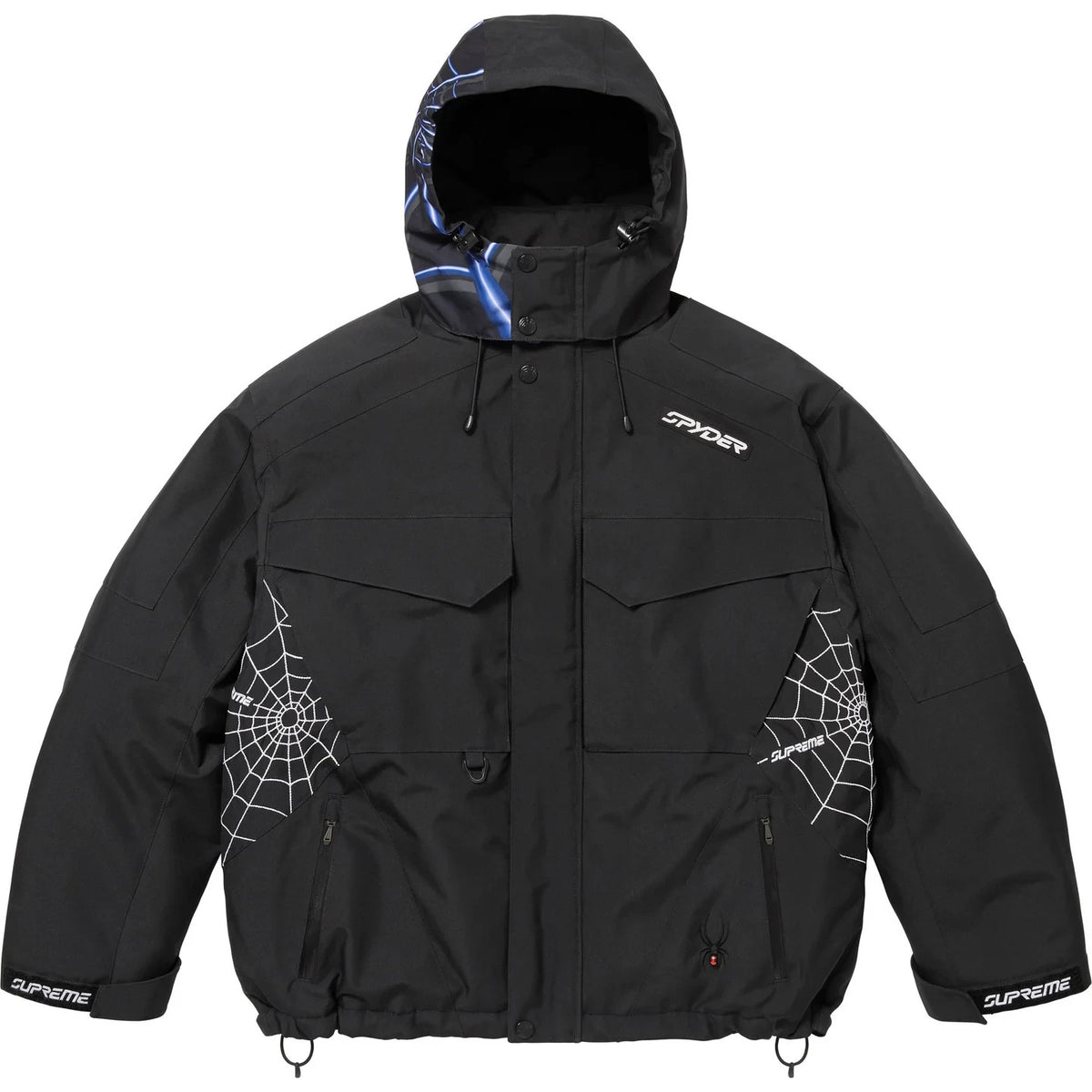 Supreme Spyder Technical Jacket Black