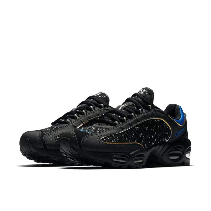 AT3854-001 Supreme Ã Nike Air Max Tailwind 4 "Black" (Men's)